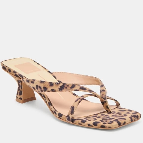 Dolce Vita Shoes - 💛🔹️Dolce Vita 🔹️Brevel Heels Dk Leopard Printed Suede